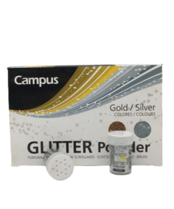 Purporinas Glitter Campus Powder Silver