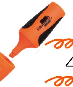 Marcador Fluorescente Mini LiderPapel - Laranja