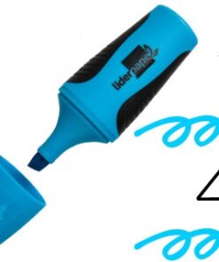 Marcador Fluorescente Mini LiderPapel - Azul