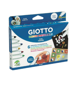 Marcadores Giotto Decor Materials C/6