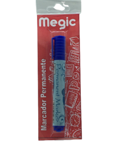 Marcador Permanente Azul
