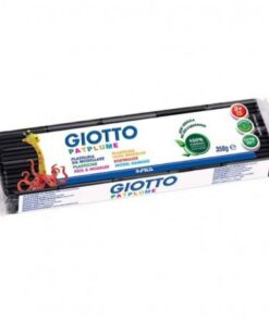 Plasticina 350g Giotto PatPlume – Preto