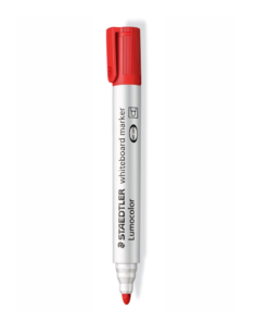 Marcador Staedtler Lumocolor Whiteboard - Vermelho