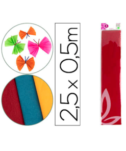 Papel Crepe - Vermelho Clássico