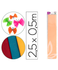 Papel Crepe - Laranja Claro