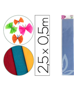 Papel Crepe - Azul Celeste Clássico