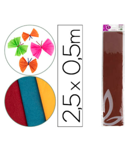 Papel Crepe - Castanho