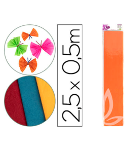 Papel Crepe - Laranja