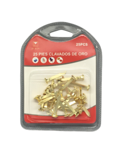 Blister C/36 Ataches Dourados