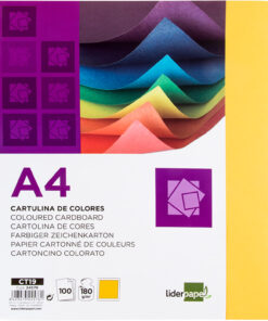 Cartolina A4 LiderPapel C/100 – Ouro
