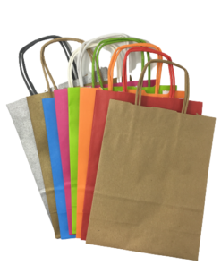 Sacos De papel Sort. Pequenos
